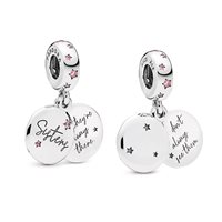 Charm Pandora Donna Pandora Moments in Argento Zirconia 798012FPC - 798012FPC